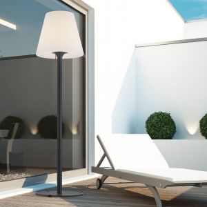 Image de Helestra Lampadaire MORIS-XL - Lampe d'ext&eacute;rieur - E27, IP44 - Graphite