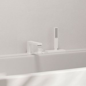 Hansgrohe Tecturis E Mitigeur monocommande, pour baignoire, 73443700,