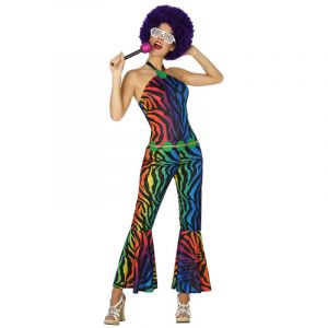 Image de Combinaison Disco - Funky Rainbow - Femme