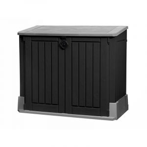 Keter Coffre de jardin Itout midi gris clair noir - 845 l