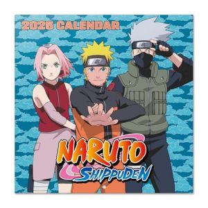 Grupo erik Calendrier Mural 2024/2025 Naruto | Calendrier Mensuel 30x60cm - De Janvier 2025 à Décembre 2025
