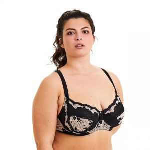 Image de Soutien-gorge grand maintien noir Panache - Pomm'Poire