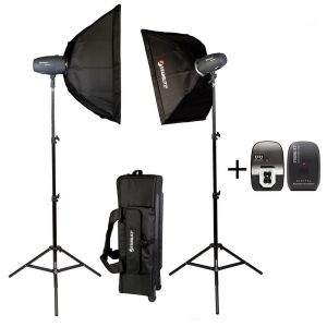 Image de Starblitz Kit studio SHARK 2x 400 watts