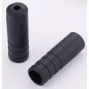 Jagwire 100 Open End Caps 4 mm Black