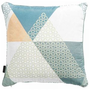Image de Madison Coussin déco pour salon de jardin Triangle Green 50 x 50 cm