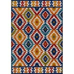 Nazar Tapis Cabana ext&eacute;rieur & int&eacute;rieur multicolore - 70x140 cm