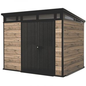 Keter Abri de jardin Signature 97 - Aspect bois - 6m2