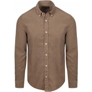 Marc O'Polo Chemise Fine Corduroy Marron Taupe taille XXL