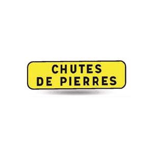 Taliaplast 525222 - Panonceau indication chutes de pierres km t1 900x250mm