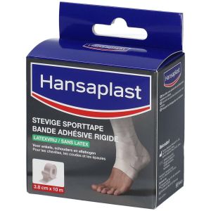 Hansaplast Bande Adhésive Rigide Sans latex 3,8 cm x 10 m