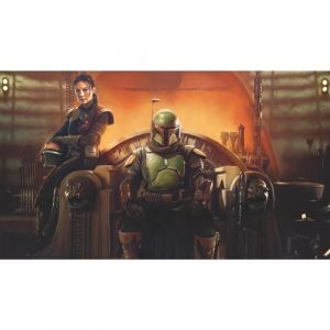 ROOMMATES Fresque murale The Book of Boba Fett aucollante