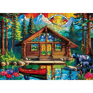 Image de Master pieces Stained Glass- Cabin Spectrum
