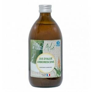 Image de Jus d'Aloe Vera Arborescens Vegan 500 ml marron