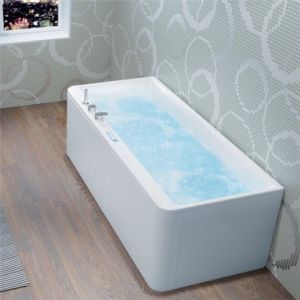 Image de Kinedo Samba BSLI170MGSAP1 170 cm, tête à gauche, version mate, sensation air pool