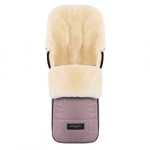 Chancelière en peau de mouton FLIMS de WERNER CHRIST BABY – Pour poussette ou landau, en fourrure médicale, universelle