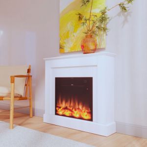 MPC Cornice Pour Cheminé Camillo Blanche Cm 87,5x100x22 Cornice Caminetto Camillo Bianca 60