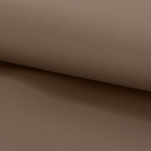 LOVELY CASA Tissu uni ekokuir Taupe 140 cm