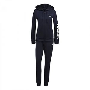 Adidas W Lin Ft TS Ensemble Sport, Multicolore-Blanc