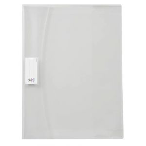Viquel Strong Cover - Protège cahier 17x22 transparent en plastique transparent - Qualité supérieure - Dos renforcé - Avec rabats marque-pages