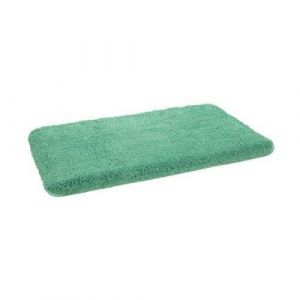 Kinzler J-10082/27 Tapis de Bain en Microfibre Vert émeraude 80 x 150 cm