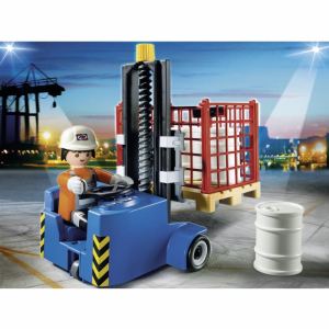 Playmobil 5257 City Action - Elévateur avec ouvrier