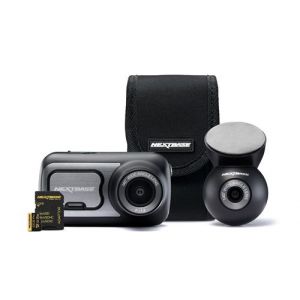 NextBase Vidéo embarquée Dashcam 422GW + module lentille arriere + Go Pack 32Go