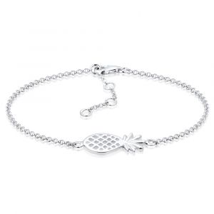 Elli Bracelet Femme Pendentif Ananas en Argent Sterling 925