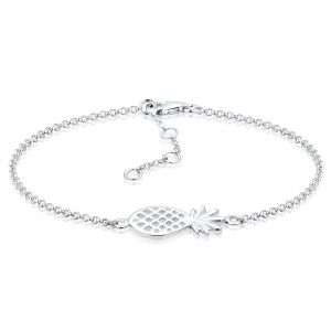 Elli Bracelet Femme Pendentif Ananas en Argent Sterling 925