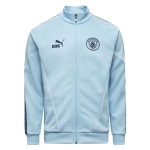 Puma Veste de football manchester city king anthem jac, silver sk