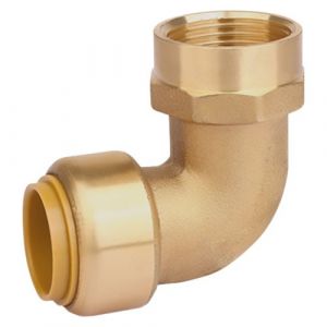 Boutté Coude pour tous tubes F15x21 - D: 12mm - Raccord sans soudure