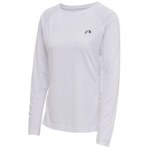Newline T-shirt à Manches Longues Pour Femmes Course De Base XL White