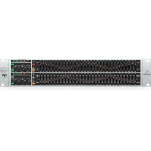 Behringer FBQ3102HD Égaliseur Graphique Stéréo Haute Définition 31 Bandes avec Système de Détection de Larsen FBQ