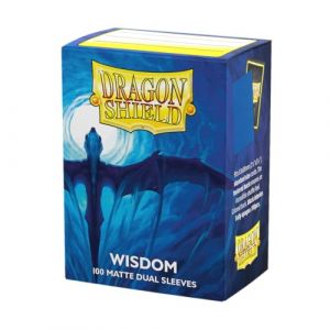 Arcane Tinmen Dragon Shield Standard Size Matte Dual Sleeves - Wisdom (100 Sleeves)
