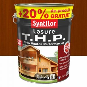 Syntilor Lasure Thp +20% 8 ans chêne moyen satiné 6 l