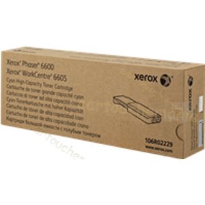 Image de Xerox 106R02229 - Toner cyan 6000 pages