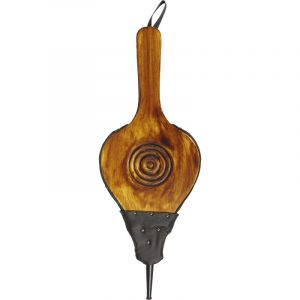 PVM Soufflet bois et cuir Longueur 54 cm - Diamètre 20 cm