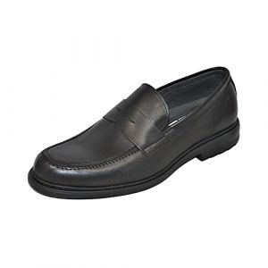 Fluchos Pour homme. Mocassins en cuir 8721 noir