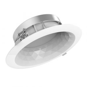 Kosnic Downlight led Faceta 24 w IP65 ø 86 mm - Blanc