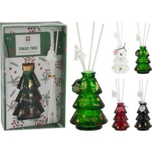DIFFUSEUR PARFUM AMBIANCE VERRE SAPIN NOËL 80ML