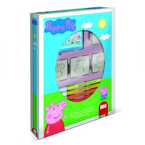 Multiprint Ensemble de coloriage Peppa Pig 12 pièces
