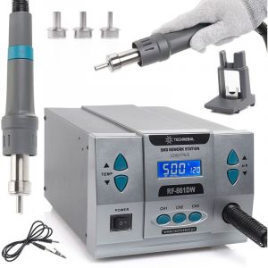 TECHREBAL RF-861DW Station de soudage à air chaud 1000W gris
