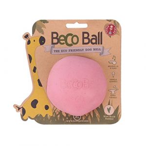 Becothings Becoball pour Chien Extra Grand Rose