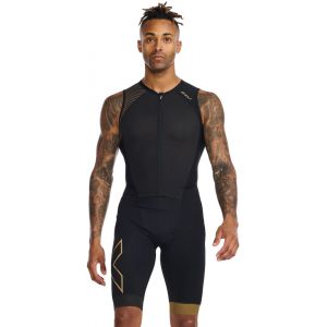 2XU Combinaison Triathlon Manche Longue Light Speed S Black / Gold