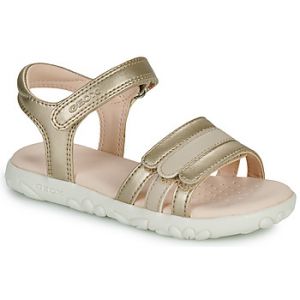 Geox J Sandal Haiti Girl, Platine, 31 EU