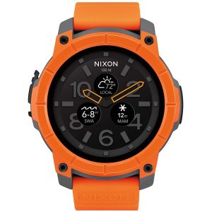 Image de Nixon Mission - Montre connectée étanche AMOLED 1.39" Wi-Fi et Bluetooth Android Wear