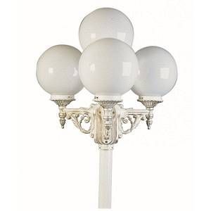 Albert Leuchten Ravissant chandelier blanc-or 165 &agrave; 4 lampes