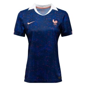 Image de Nike Maillot de foot Replica Dri-FIT FFF 2025 Stadium Domicile (&eacute;quipe f&eacute;minine) pour femme - Bleu - Taille XS (FR 34-36) - Female
