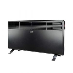 Black & Decker Convecteur de 1800W - Avec commande digitale - Apte pour salles de bains - Peut &ecirc;tre fix&eacute; au mur - Silencieux