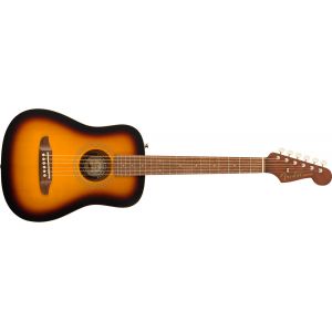 Fender California Series Redondo Mini 1/2 Sunburst guitare acoustique folk