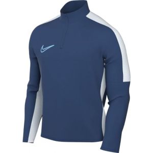 Nike M NK DF Acd23 Dril Top Br Haut, Bleu Court/Blanc/Bleu Aquarius, s Homme